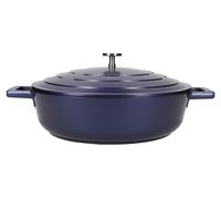 Kitchencraft Masterclass MCMSCRD28: Olla con tapa, de hierro fundido/aluminio fundido, diámetro de 28 cm, apta para cocinas de inducción