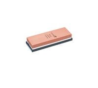 KitchenCraft MasterClass Piedra de Afilar, Afilador Profesional de Cuchillos 2-en-1, 18 x 6,5 cm - Gris