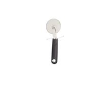 Kitchencraft masterclass pizza cutter with ergonomic handle, stainless steel, 19.5 cm - black