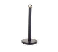 KitchenCraft MasterClass Soporte Portarrollos para Servilletas de Papel de Acero Inoxidable, 15 x 35 cm - Negro Mate