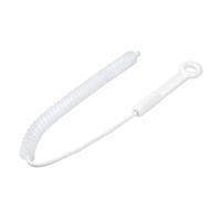 Kitchencraft mini serpiente para desatracar fregaderos, blanco, 64x7.4