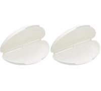 KitchenCraft Molde para Microondas de Tortillas Plástico 21 x 15 cm (Paquete de 2)