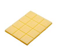 KitchenCraft Natural Elements Juego de 12 Pastillas de Cera Vegana para Regenerar Papel Envolvente de Cocina de Cera No Cera de Abejas