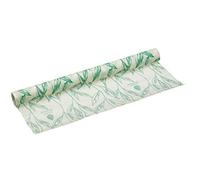 KitchenCraft Natural Elements Rollo de Papel Envolvente de Cocina Reutilizable Vegano de Algodón Orgánico Libre de PVC y Cera de Abejas, 1m x 25 cm