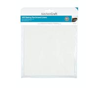 Kitchen Craft Papel de horno antiadherente resistente a la grasa 20 cm (8") cuadrado Pack de 100