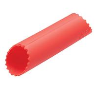 KitchenCraft Pelador de Ajos, Hecho en Silicona, Color Rojo, 13.5 cm
