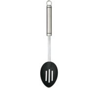 Kitchencraft professional - serving spoon, non-stick nylon head, stainless steel, silver/black, 34cm