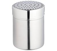 KitchenCraft Rastrillo de harina de acero inoxidable con orificio mediano / Agitador de azúcar glas, plateado