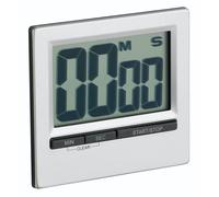 KitchenCraft Reloj Temporizador de Cocina con Pantalla Digital LCD y Alarma, 100 minutos