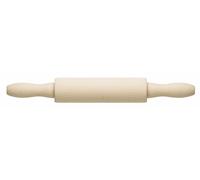 Kitchencraft rodillo giratorio, pequeño, madera de haya, 23 cm, beige