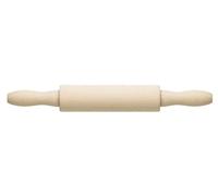 Kitchencraft rodillo giratorio, pequeño, madera de haya, 23 cm, beige
