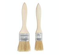 Kitchencraft set de pinceles anchos de madera para hilvanar y reposter