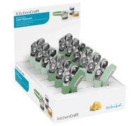 Kitchencraft stainless steel can openers with large easy grip handles