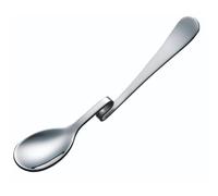 Kitchencraft stainless steel curved jam spoon, 15 cm