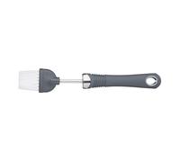 KitchenCraft Stainless Steel Nylon Pastry Brush with Ergonomic Handle, 21x8.5 cm