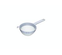 KitchenCraft Tamizador de Plástico con Malla de Nailon Resistente al Calor, Tamaño Pequeño (12 cm) - Blanco