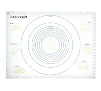 KitchenCraft - Tapete Antiadherente para Repostería con Medidas, Plástico, Extragrande, 61 x 45cm