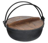 Kitchencraft WFCOOKPOT21: Olla con tapa, de hierro fundido/aluminio fundido, diámetro de 21 cm