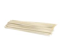 Kitchencraft - wooden sticks for skewers and skewers, pack of 100 units, bamboo, 30cm