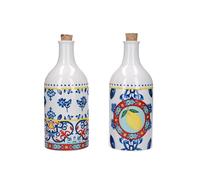Kitchencraft world of flavours vinegar and oil bottle set, ceramic, mu