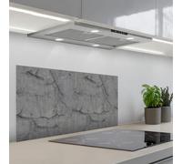 KitchenYeah© Antisalpicaduras Cocina 45x90 cm Adhesivo Salpicadero Protector Pared Salpicaduras Revestimiento Antiguo - Hormigón - Muro