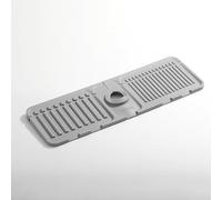Kitlers - Protectores de borde de silicona - Accesorios multifunción para fregadero, protector contra salpicaduras y tapete de drenaje para cocina, fregadero de baño, acero, granito, encimeras de
