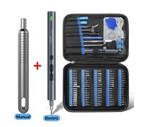 Kits de herramientas eléctricas 121 en 1, juego de destornilladores eléctricos de precisión, Mini brocas pequeñas inalámbricas recargables para reparación de móviles Xiaomi 121 in 1 set