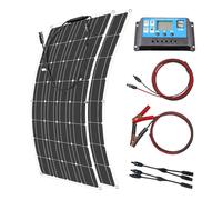Kits de paneles solares flexibles, alta cil instalación, solución de carga completa, juego de módulos solares de 200W