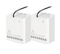 Kits para hogares inteligentes, compatibilidad con Zigbee, integración con Apple HomeKit, módulo de relés (2 unidades)