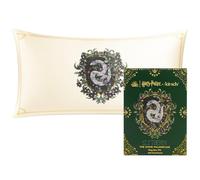 Kitsch - Funda de Almohada de satén con Cremallera para el Cabello, más Suave Que la Seda, refrescante, Lavable a máquina, sin Arrugas, tamaño King, 48 x 91 cm, Harry Potter