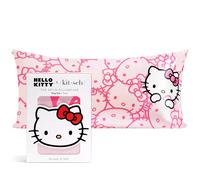 Kitsch Funda de almohada de satén con cremallera para el cabello, más suave que las fundas de almohada de seda, tamaño King, fundas de almohada refrescantes, lavables a máquina, sin arrugas, fundas de