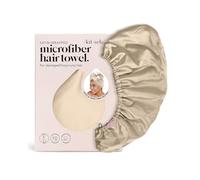Kitsch Toalla de Microfibra Envuelta en satén, envolturas de Cabello Rizado de Secado rápido para Mujeres, Cabello húmedo, Toalla de Microfibra para Cabello, Toalla de Secado de Cabello, Toallas de