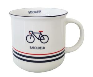 KIUB MUG33G03 - Mug TIMBAL 420 ML + BOTE OUVERTE PARA LUI BARRODEDOR