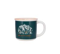 KIUB TAZA CERAMICA 355 ML + CAJA ROAD TRIP MOTO COLLECTION ROAD TRIP 9x12x8 Cms.