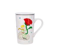 KIUB TAZA CON TAPA + INFUSOR XL 435 ML EL PRINCIPITO ROSA COLLECTION LE PETIT PRINCE 8x6x12 Cms.