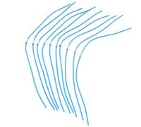 Kivivaka 3 mm para líneas de corte de hilo resistentes de 40 cm de longitud, paquete de 10 recambios de nailon GL687 GL690 A6487
