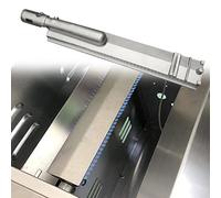Kivivaka 304 - Quemador de parrilla de barbacoa de acero inoxidable para repuesto de 16 x 3.1 x 2.1 pulgadas, compatible con propano y gas natural, distribución uniforme del calor CIT-SS 23301 16516