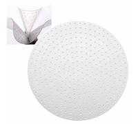 Kivivaka Alfombrilla de silicona para olla arrocera a prueba de quemaduras, resistente al calor, control de vapor, cocinas comerciales, color blanco, 18-40 cm, 40 cm