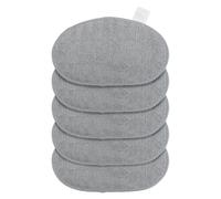 Kivivaka Almohadillas de repuesto de microfibra lavables para limpiador a vapor Leifheit CleanTenso, paquete de 5 cabezales de fregona para el modelo 11911, tamaño de 32 x 175 cm