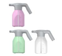 Kivivaka Botella de spray eléctrica de jardín de 1,5 L, 1800 mAh, planta recargable para rociador con boquilla de modo dual, riego ligero para lata, jardinería interior y exterior, verde