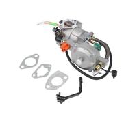 Kivivaka Carburador de combustible dual para kit de conversión de GLP para | Motores de 4,5 KW-5,5 kW con palanca de estrangulador y juntas