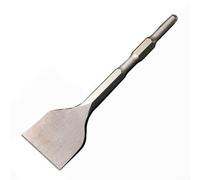 Kivivaka Cincel de broca de martillo eléctrico con vástago hexagonal para SDS Plus, cincel de ranura plana de acero para eliminación de suelos de vinilo de azulejos (17 x 280 mm) (17 x 280 x 75)