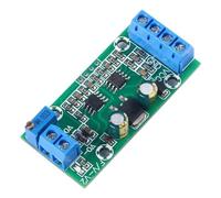 Kivivaka Convertidor de voltaje de frecuencia de 0-10 KHz a 0-10 V, módulo de entrada CC 12-30 V con aislamiento de acoplador óptico e indicador LED