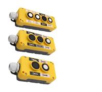 Kivivaka COP-/3B/4B Interruptor de control de grúa, 2A/5A 250V/500V Botón de elevación de edificio de gran altura, para estación colgante industrial ABS ignífuga, para estación colgante industrial