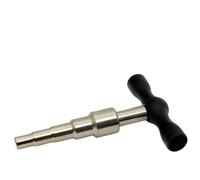 Kivivaka Expansor manual de tuberías y calibrador de tubos de calefacción de 16 a 32 mm, herramienta de desbarbado de un solo paso con construcción