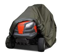 Kivivaka Funda para cortacésped 210D Oxford para tractor, con correas ajustables, color verde