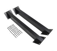 Kivivaka Juego de 2 postes diagonales de soporte para cenador, soporte de poste de madera de metal resistente para patio al aire libre, estabilidad ventosa