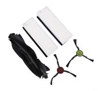 Kivivaka Kit de mantenimiento compatible para robot aspirador Laresar Evol 3, incluye cepillo principal, filtros HEPA y cepillos laterales de esquina, limpieza profunda y fácil instalación (A)