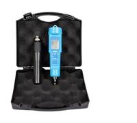 Kivivaka Medidor digital de pH y termómetro 2 en 1, probador de acidez impermeable IP67 con ATC, sonda reemplazable para alimentos, suelo, agua, acuario, piscina, laboratorio (0-14 pH)