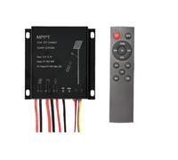 Kivivaka MPPT Solar para controlador de luz de calle entrada de 6 V-18 V, salida de 24 V 40 W para batería LiFePO4, control remoto de sincronización y sensor de luz, sobrecarga para protección al aire